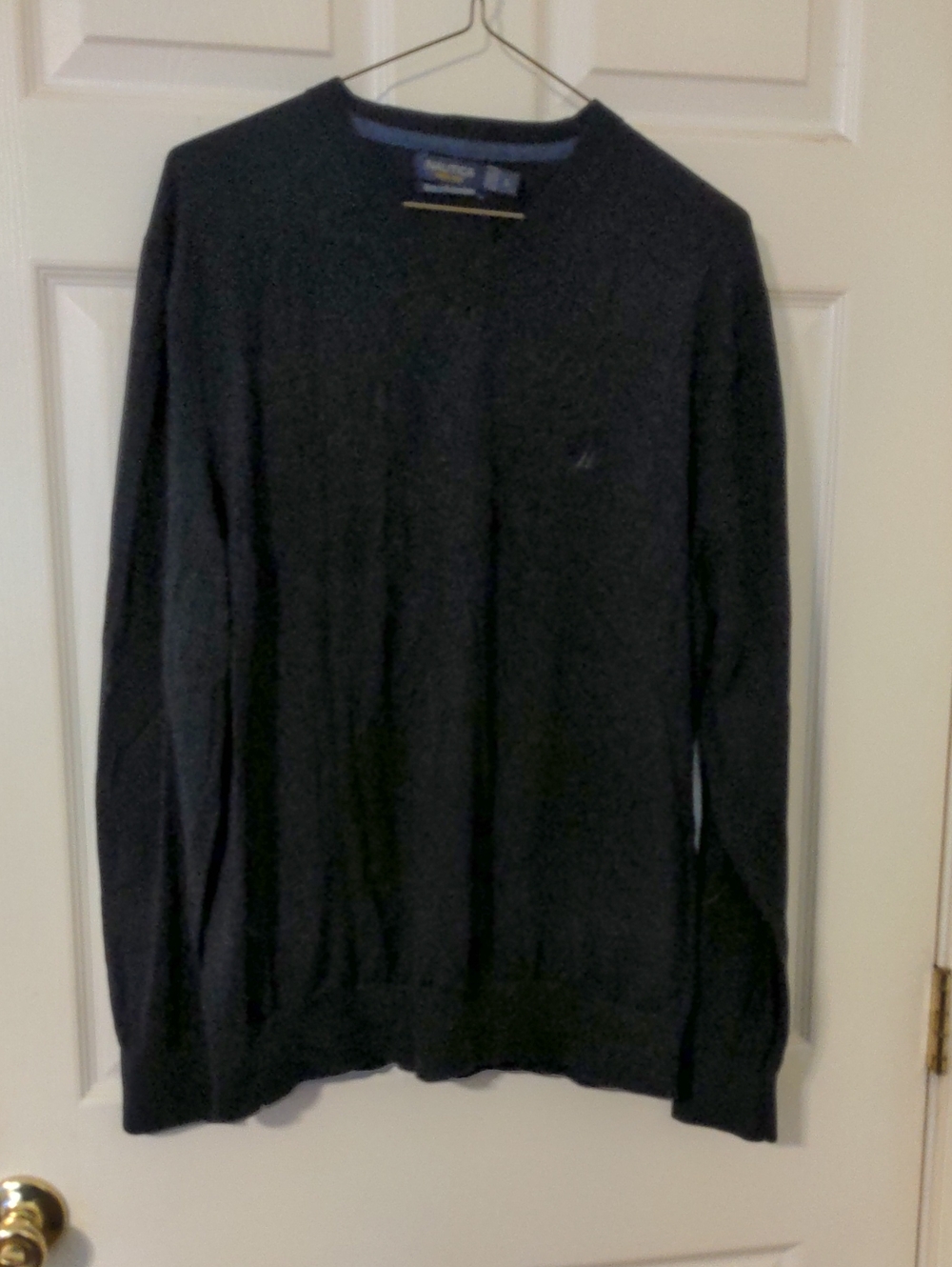 Nautica Men's Crewneck Sweater in Black